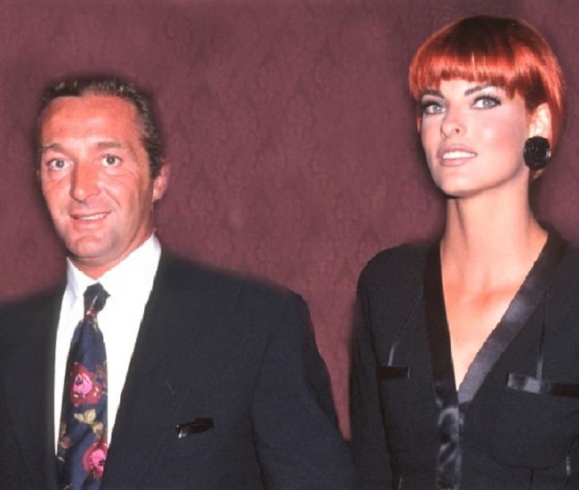 Linda Evangelista And Husband 